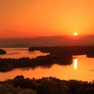 ともやま公園（桐垣展望台）のフリー写真素材