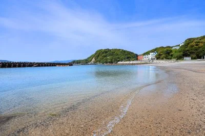 無料壁紙 和具サンシャインビーチその２。PCとデスクトップ壁紙に最適な4K高画質の無料壁紙。三重県鳥羽市の答志島で撮影したフリー写真素材