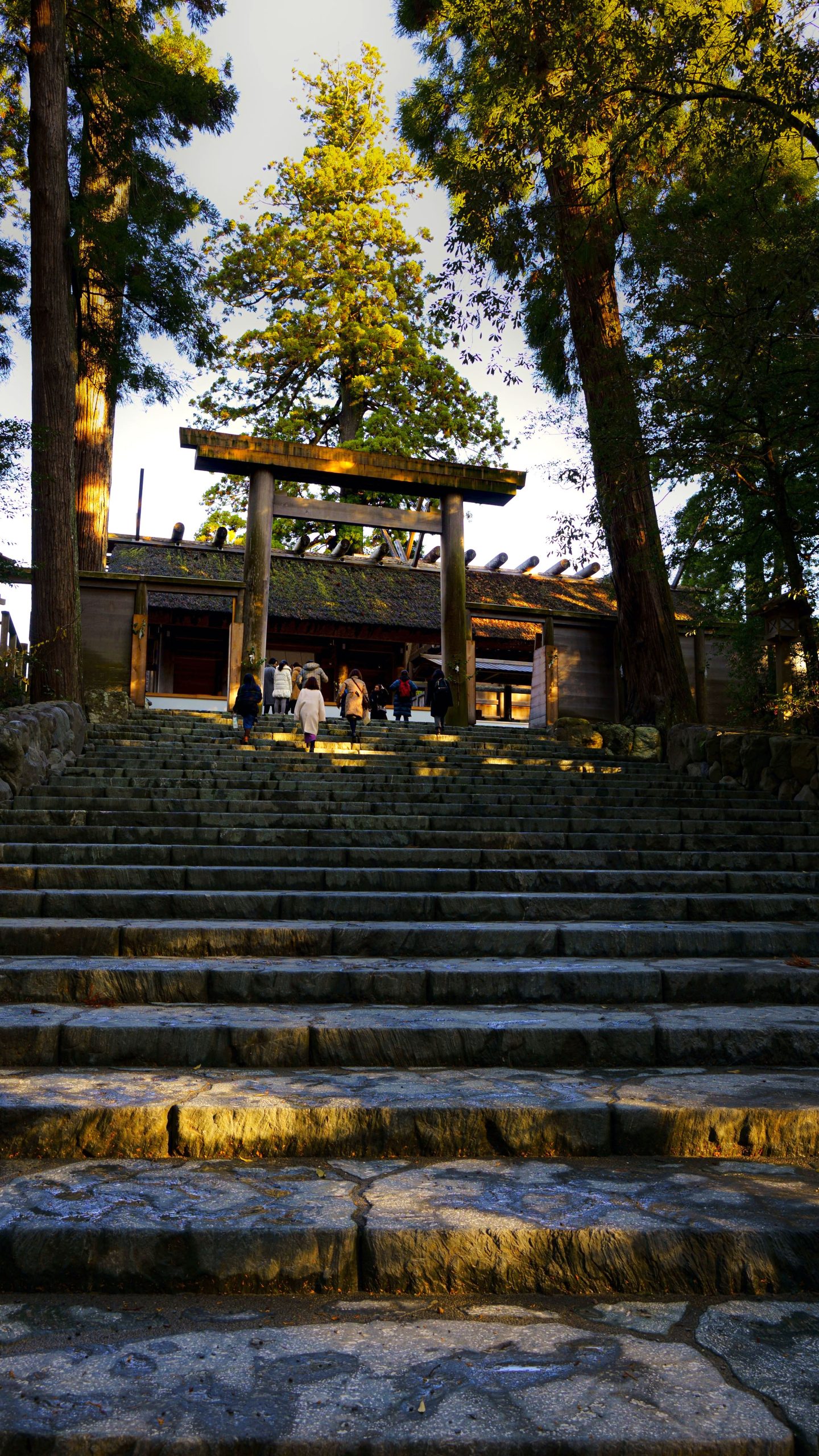 内宮の正殿(三重県伊勢市・伊勢神宮)