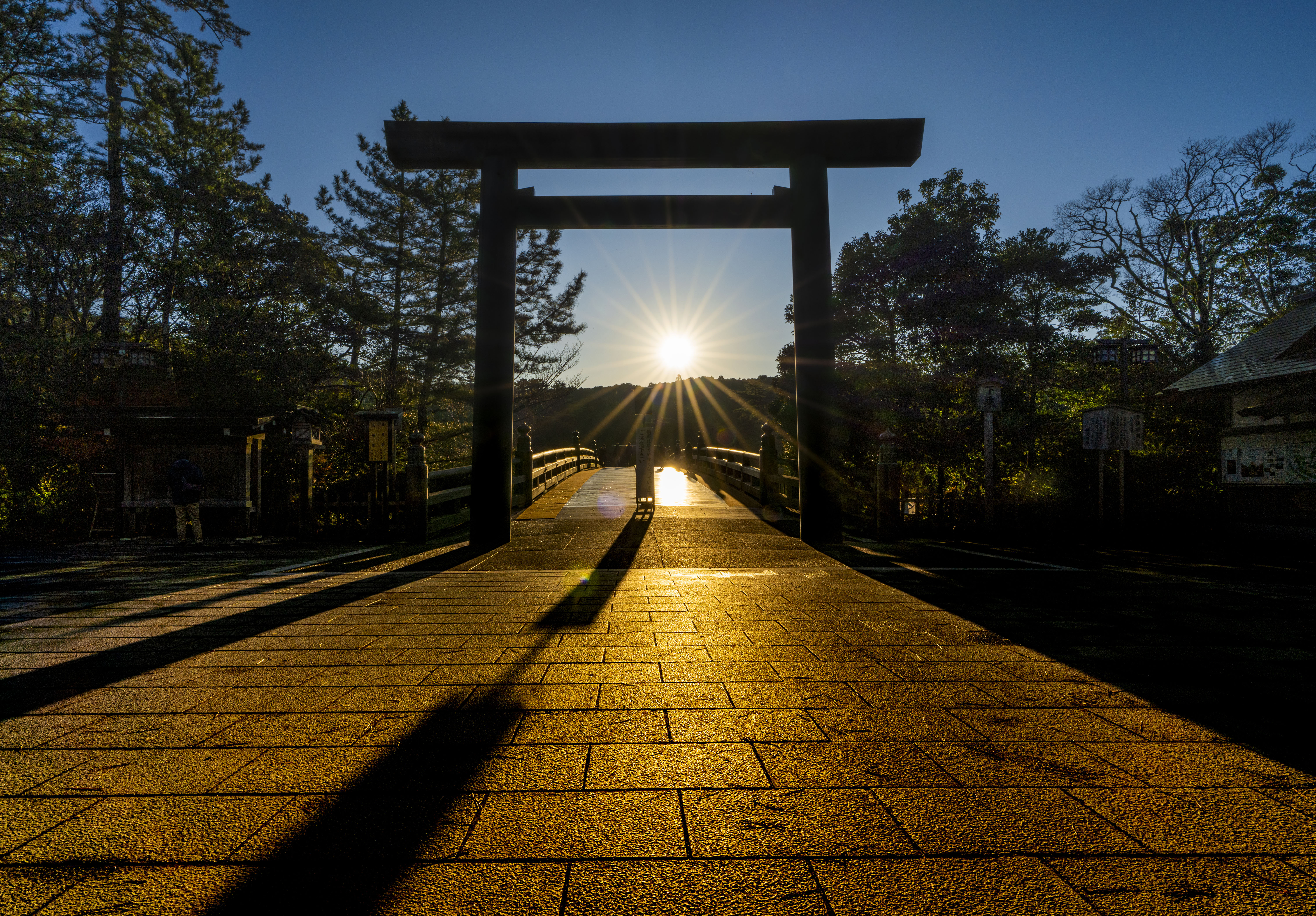 Torii gate — the sacred boundary between the ordinary world and the divine