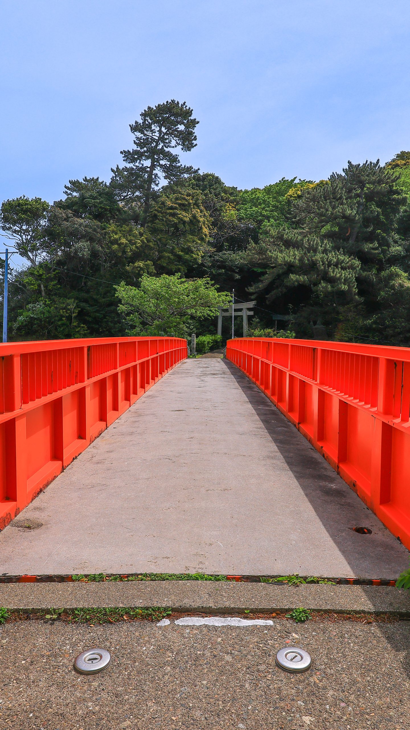 八幡橋(神社方面)(三重県鳥羽市・答志島)