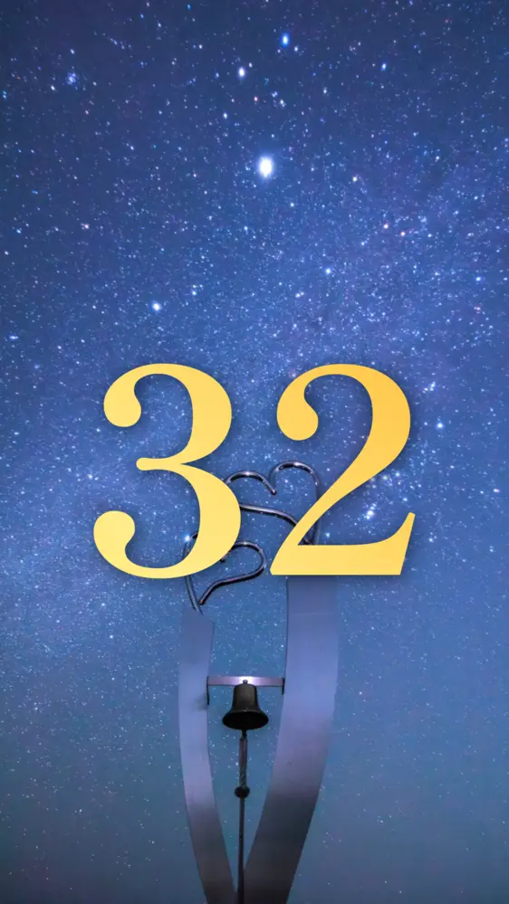 天の川とハートのロマンチックな夜の開運数字壁紙