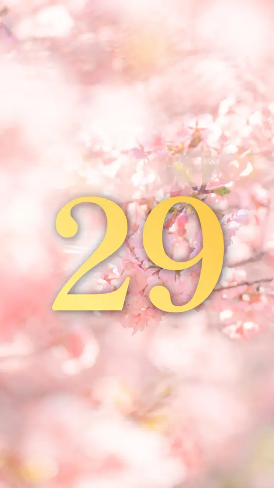 河津桜に包まれる世界 開運壁紙