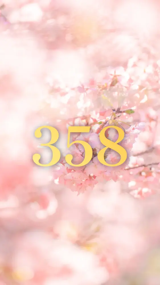 河津桜に包まれる世界 開運壁紙